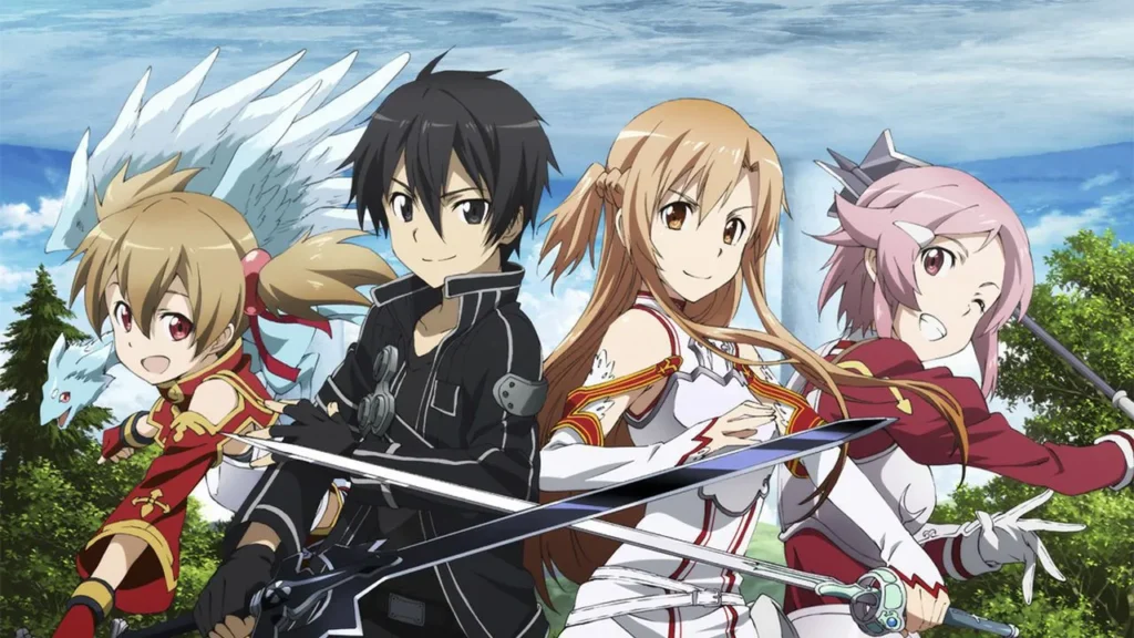 ordem-sword-art-online-sao-1024x576 Os 10 Animes Mais Assistidos de Todos os Tempos 🏆
