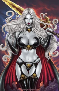 John-becaro-lady-death-lowres-194x300 Darkseid vs. Thanos: Quem Venceria um Confronto Épico entre os Titãs das HQs?
